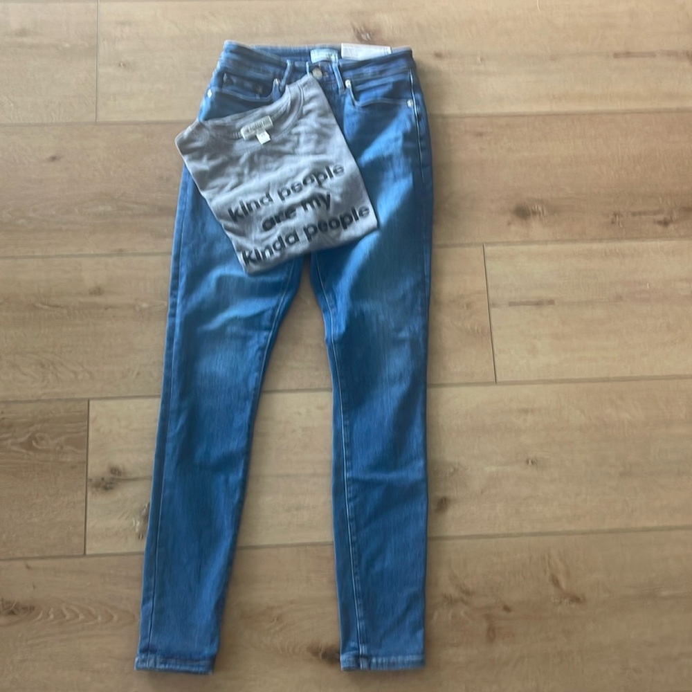 LOFT Blue Skinny Jeans